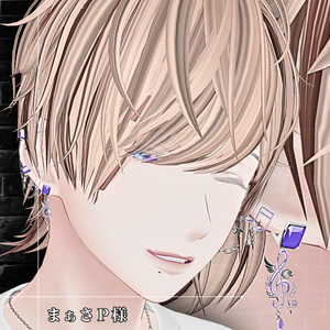 【AudioLink対応】ピアス『Noctune』 缩略图 6