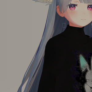 【VRChat】ふんわりチェーンピアス Chain Earring