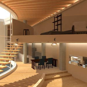 【Unity2022/VCC対応 Quest版あり】VRChat向け住宅ワールドデータ「CIRCLE hOuse」 缩略图 12