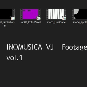 INOMUSICA　VJ Footage　vol.1