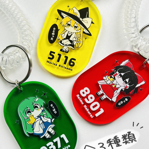 鬼畜眼鏡 メガ片シチュエーション アクリルスタンドキーホルダー 全6種