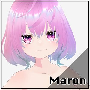 オリジナル3Ｄモデル「Maron」（Vroid model）