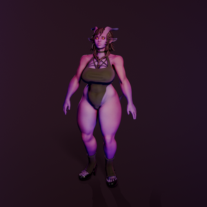 Lucia the Tiefling VRC 3.0 Avatar