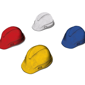 工事用安全ヘルメット_ Helmet
