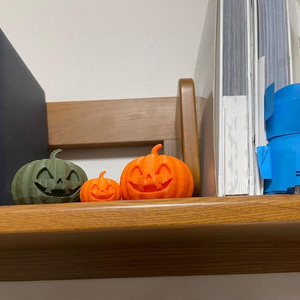 ハロウィン ジャック・オー・ランタン 3Dプリンター用STLデータ：Halloween Jack-o'-Lantern Printable STL