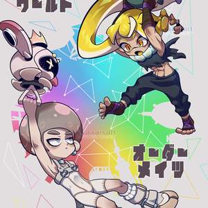 スプラトゥーン スプラケット20お品書き＆サンプル - ぅゎぉのイラスト - pixiv