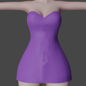 heart shape dress