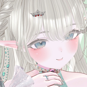 VRCイベント【Tiaralune】ロゴモチーフチャーム(free) 缩略图 4