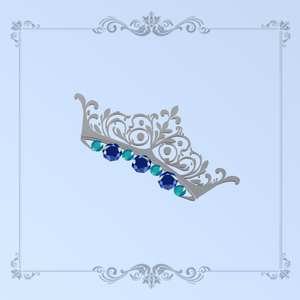VRCイベント【Tiaralune】ロゴモチーフチャーム(free)
