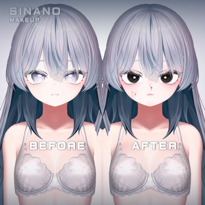 【しなの】メイク / 瞳  / 肌色 テクスチャ 缩略图 3