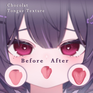 【ショコラ】メイク ♡ 瞳 ♡ 舌 テクスチャ 缩略图 4