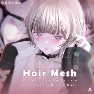 【Chocolate rice】メッシュ ヘア ～ 16色 ～ Day Layered Cut Hair 缩略图 2