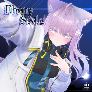 【VRChat】Ebony Stola【萌対応】