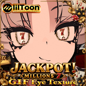 【 SALE中!!SiuSiu対応 】動く‼🎰 𝑱𝑨𝑪𝑲𝑷𝑶𝑻  𝑴𝑰𝑳𝑳𝑰𝑶𝑵💲´ 𝟕 🎲 Texture set