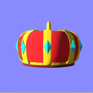 【FBX】王冠【商用利用可】