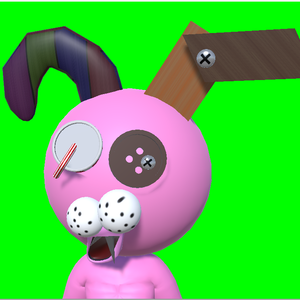 【VRM】Vtuberやホラーゲームにおすすめ　モンスターうさちゃん