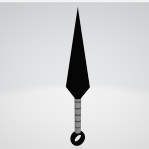 【FBX】赤いクナイと白いクナイ