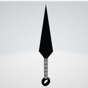 【FBX】赤いクナイと白いクナイ