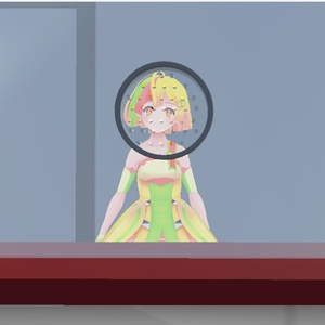 【FBX】面会室のセット【3teneでの利用を想定】