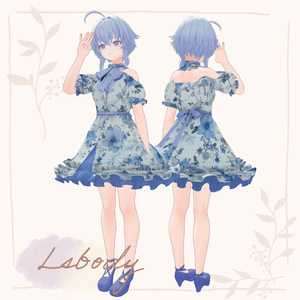 Spring one piece dress【複数アバター対応】 缩略图 13