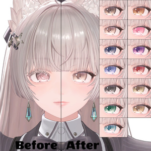 CuteMakeup&EyeTexture【エク・ミルフィ・ルミナ・ヒビキ・翠羽専用】 缩略图 9