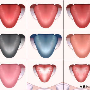 【舌テクスチャ】MilfyTongueTexture ver1.1【ミルフィ/エク専用】 缩略图 3