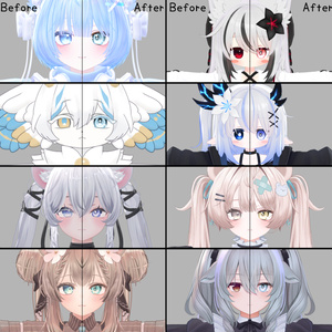 【8Avatar対応】RingIrisEye+Eyelash!【アイテクスチャ】 缩略图 6