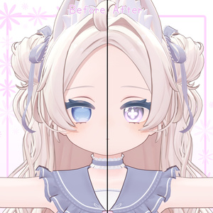 ぽわぽわFlowerEyeTexture【ぽわり/フィニシフ/りこりす対応】 缩略图 4