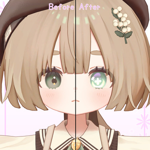 ぽわぽわFlowerEyeTexture【ぽわり/フィニシフ/りこりす対応】 缩略图 8