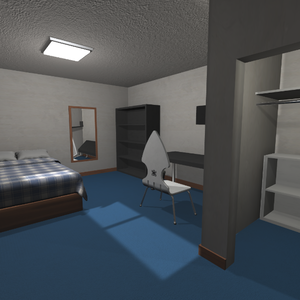 VRChat Prefab - Dorm Room