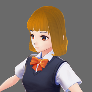 [VROID Hair Preset] The Pumpkin: Short Hair
