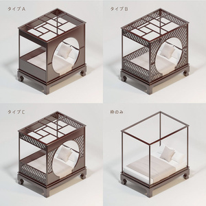 【漫画用3D】中華風天蓋ベッド２（デザイン４パターン） 缩略图 2