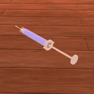 【ギミック】注射器型浣腸ピックアップ - プレイヤーデバフ＆放流演出【VRChat/Udon対応】