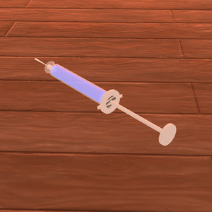 【ギミック】注射器型浣腸ピックアップ - プレイヤーデバフ＆放流演出【VRChat/Udon対応】