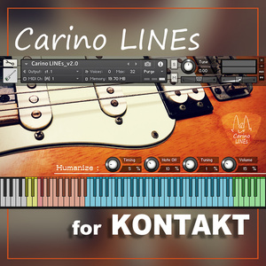 Carino LINEs【KONTAKT用エレキギター素材音源】