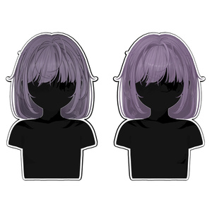 ★ Midnight Reverie Hair ★ 【PB】 【10 Avatars】 缩略图 6