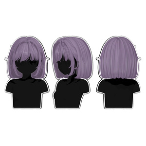 ★ Midnight Reverie Hair ★ 【PB】 【10 Avatars】 缩略图 4