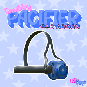 Snubby's Strap Addon for Little Steps Pacifier (Blender/VRChat/Resonite)