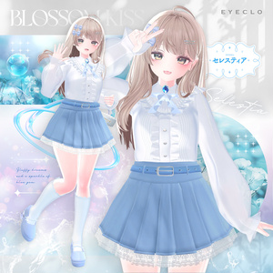 【12アバター対応】BlossomKiss 【VRChat向け衣装モデル】 缩略图 9