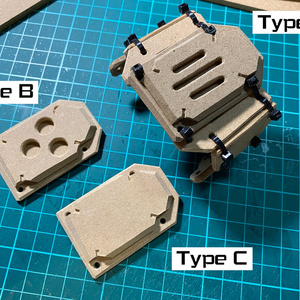 中央町戦術工芸　太もも用アクセサリー　2個セット バイザーグラスユニット02 - 中央町戦術工芸 - BOOTH