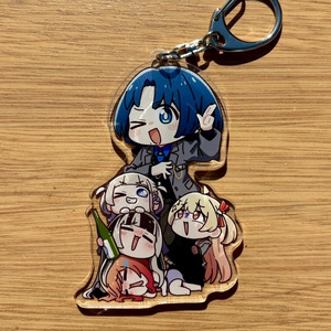 青葉つむぎフィーチャー衣装アクキー - derasyanyumeto - BOOTH