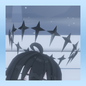 シンプル四芒星ヘイロー