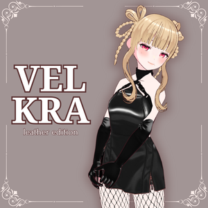 3D VROID/Vtuber | Velkra 𝓵𝓮𝓪𝓽𝓱𝓮𝓻 𝓮𝓭𝓲𝓽𝓲𝓸𝓷⚜️