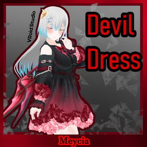 【Vroid】Devil dress