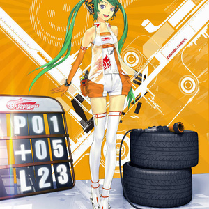 初音ミク　Rella 個展　asteroid 色紙 初音ミク Rella 個展 asteroid 色紙