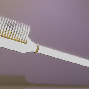 Stylized Jewel Tooth Brush