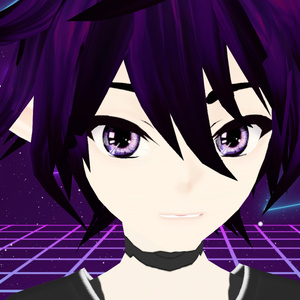 Purple Eyes - Manga Style - VROID EYES / IRIS Texture