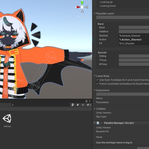 VRChat Conversion Patch for Shamsir_NEU [With Dedicated Motion]