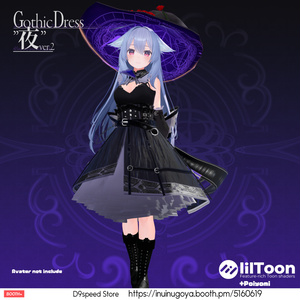 【11アバター】Gothic Dress"夜" V2 缩略图 9