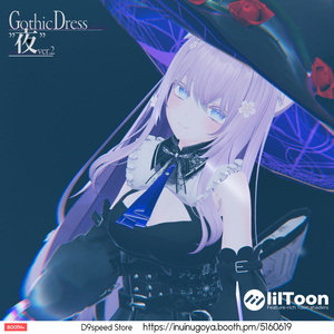 【11アバター】Gothic Dress"夜" V2 缩略图 12
